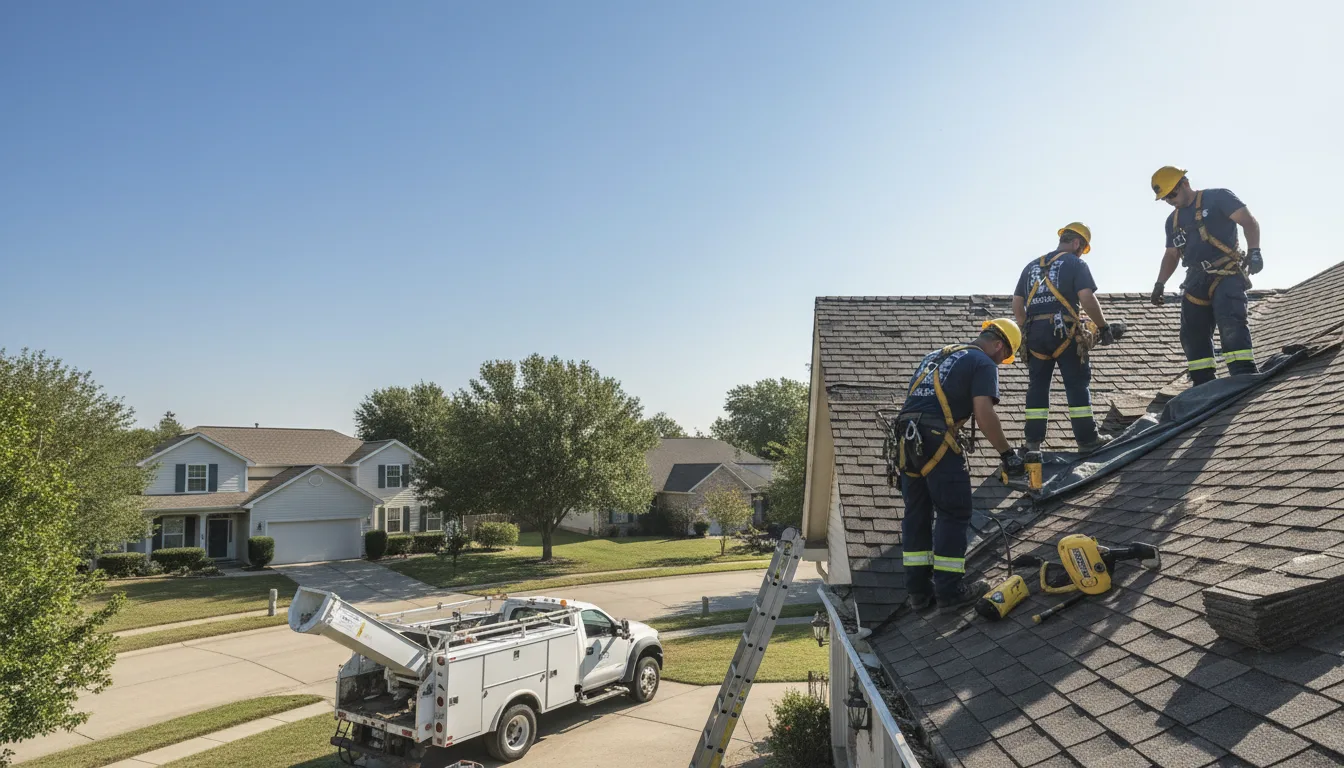 Emergency Roof Repair in Melissa, TX near me